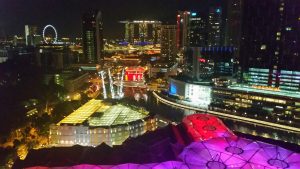 シンガポールホテルからの眺め